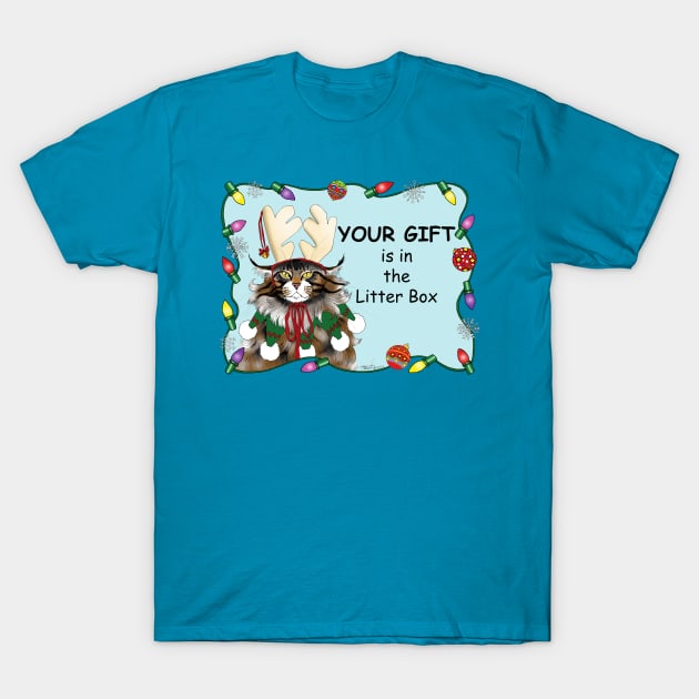 The Christmas Gift T-Shirt by tigressdragon